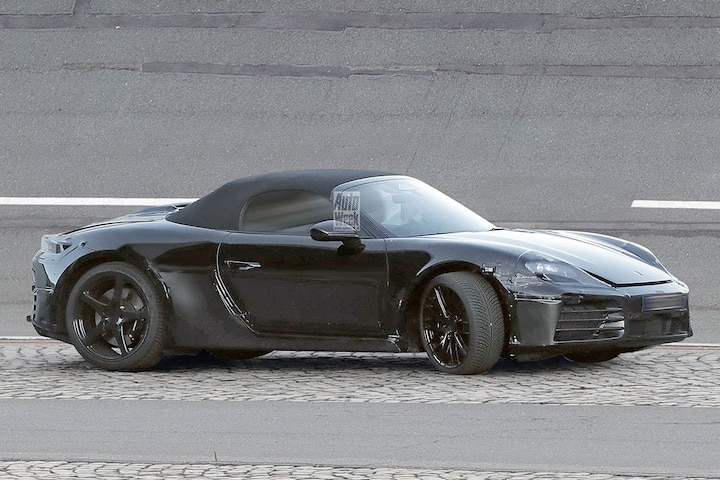 Spyshots elektrische Porsche 718 Boxster