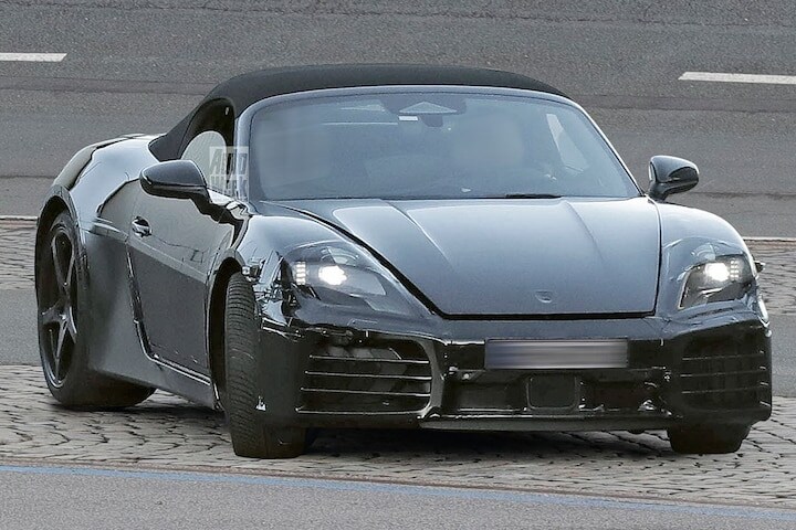Spyshots elektrische Porsche 718 Boxster