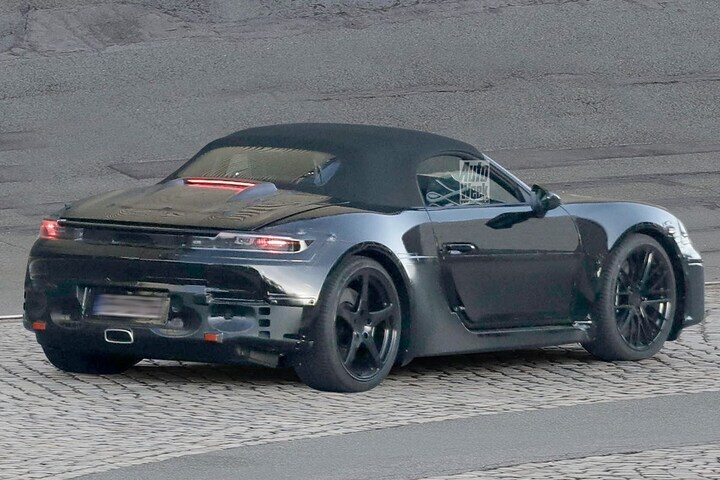 Spyshots elektrische Porsche 718 Boxster