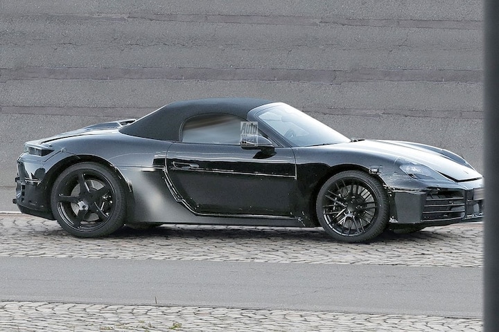Spyshots elektrische Porsche 718 Boxster
