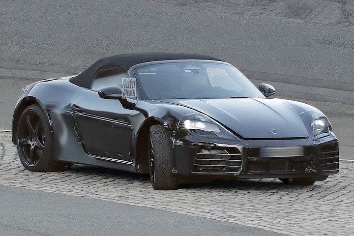 Spyshots elektrische Porsche 718 Boxster