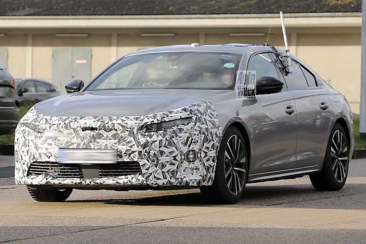 Spyshots Peugeot 508