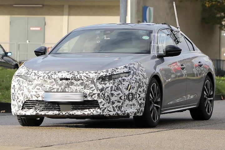 Spyshots Peugeot 508