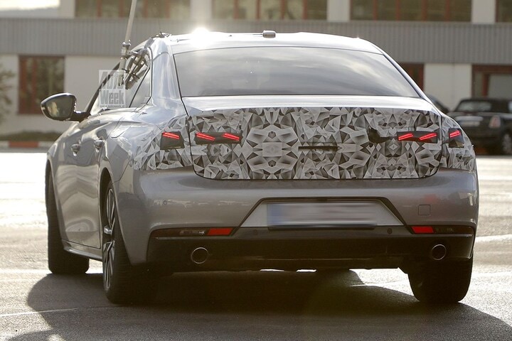 Spyshots Peugeot 508