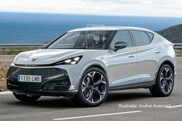 Cupra Tavascan illustratie