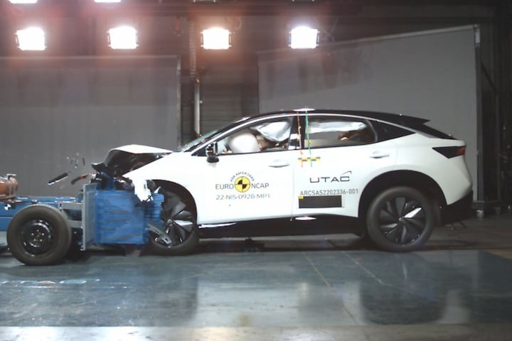 Euro NCAP 2022 Nissan Ariya