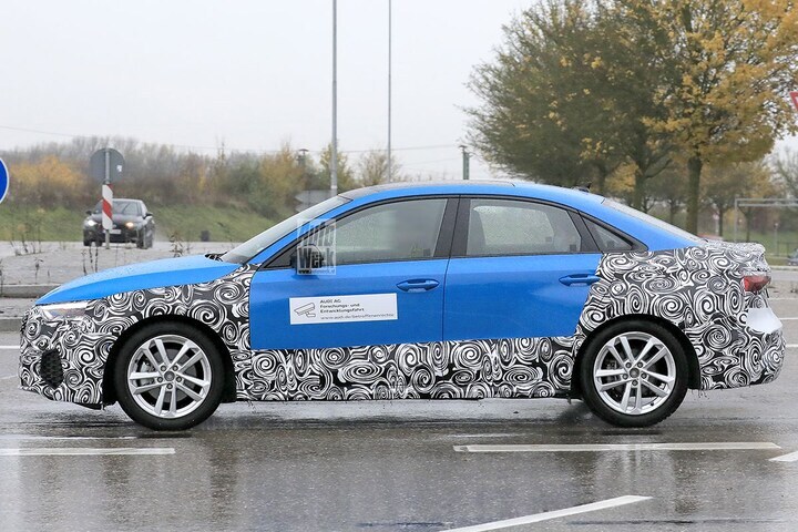 Spyshots Audi A3 facelift