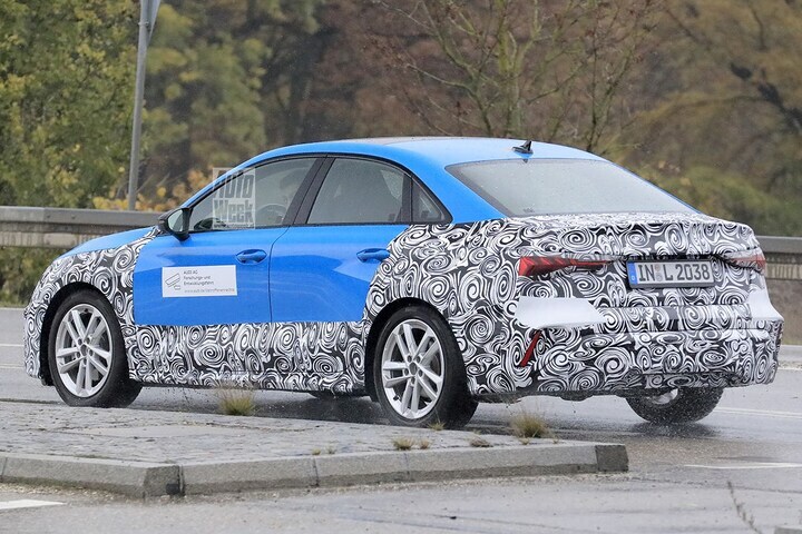 Spyshots Audi A3 facelift