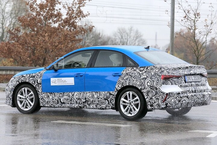 Spyshots Audi A3 facelift