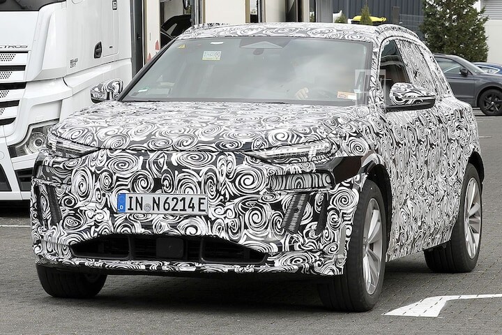 Spyshots Audi Q6 E-tron RS