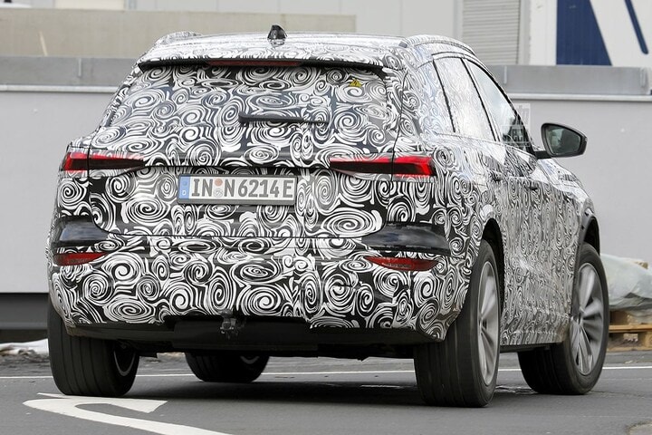 Spyshots Audi Q6 E-tron RS