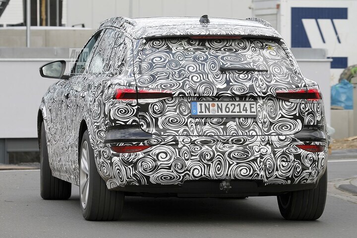 Spyshots Audi Q6 E-tron RS