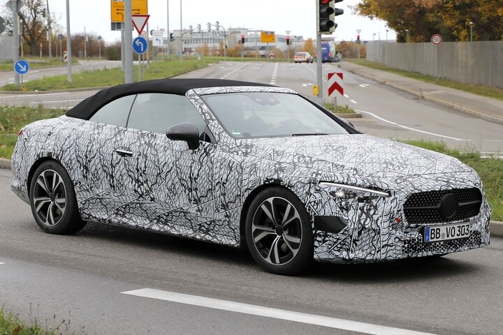 Mercedes-Benz CLE Cabriolet gesnapt