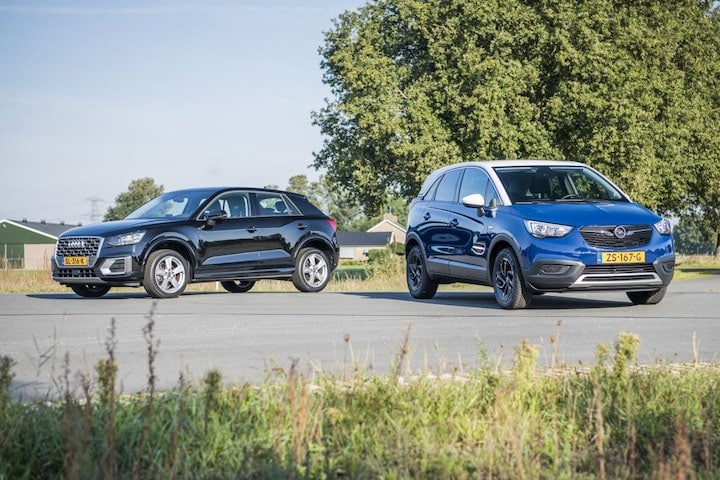 AW2248 Dubbeltest occ Audi Q2 vs Opel Crossland X