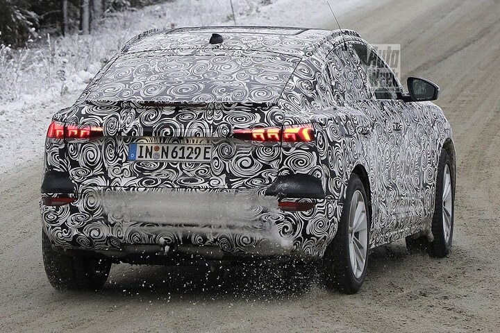 Spyshots Audi Q6 e-tron en Q6 Sportback e-tron