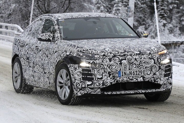 Spyshots Audi Q6 e-tron en Q6 Sportback e-tron