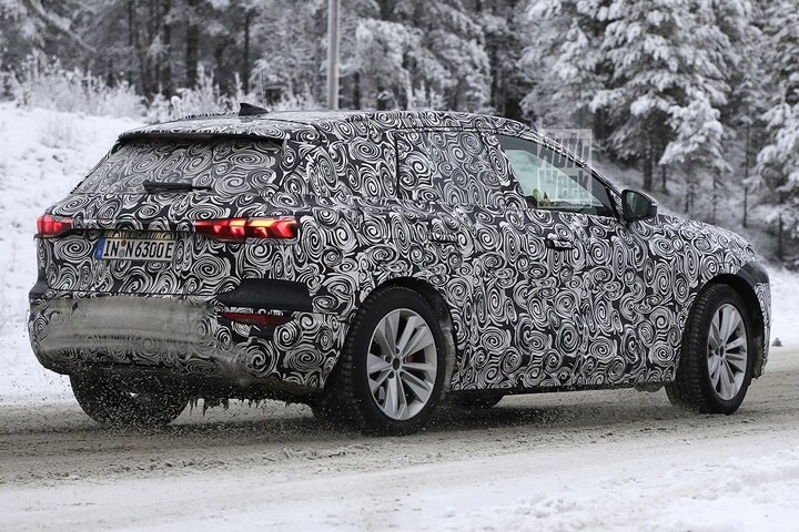 Spyshots Audi Q6 e-tron en Q6 Sportback e-tron