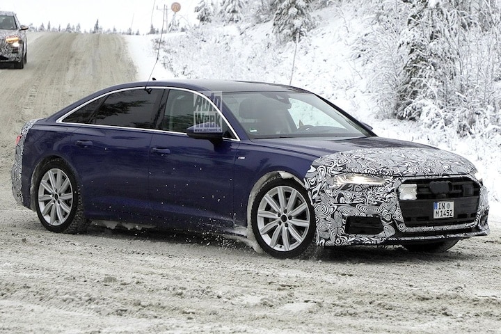 Spyshots Audi A6 facelift