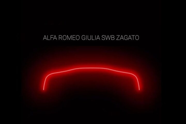 Alfa Romeo SWB Zagato teaser