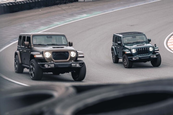 Sam's garage Jeep Wrangler