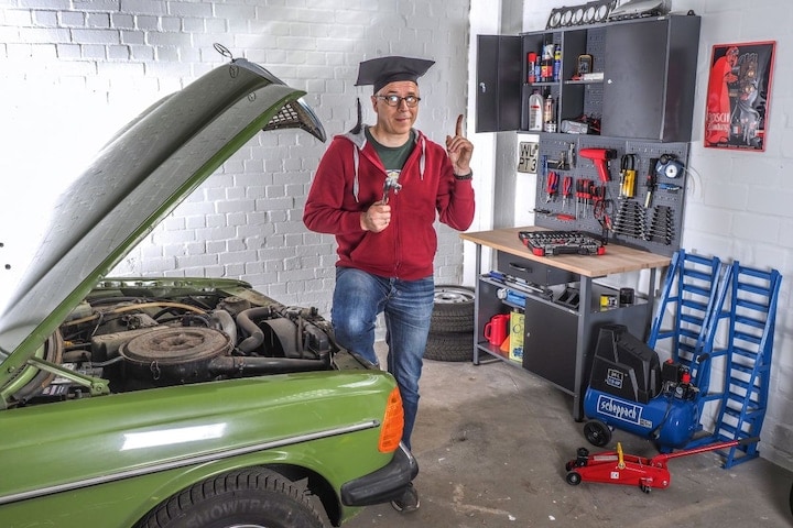 Werkplaatsinrichting hobby monteur