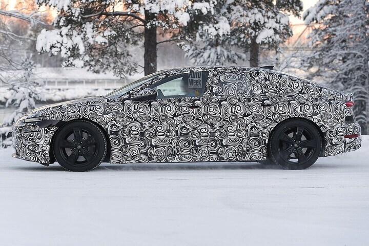 Spyshots Audi A6 e-tron