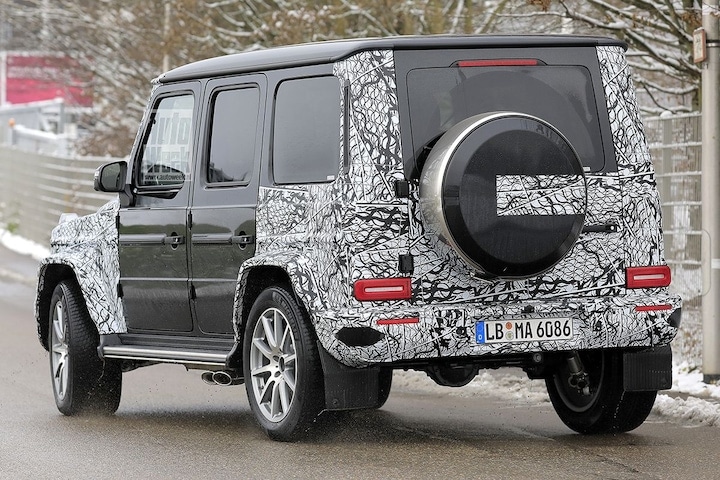 Spyshots Mercedes-Benz G-klasse