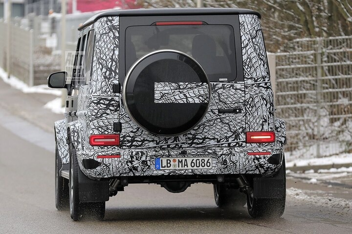 Spyshots Mercedes-Benz G-klasse