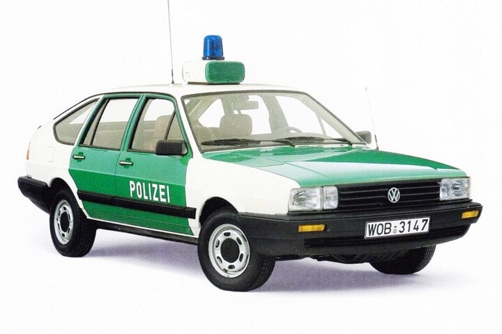 Volkswagen Passat B2 Polizei duitse politie duitsland