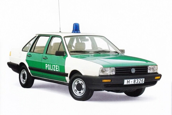 Volkswagen Passat B2 Polizei duitse politie duitsland