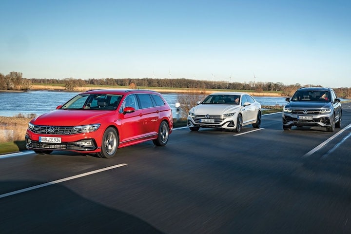 Sedan - station - SUV Passat V - Arteon - Tiguan Allspace