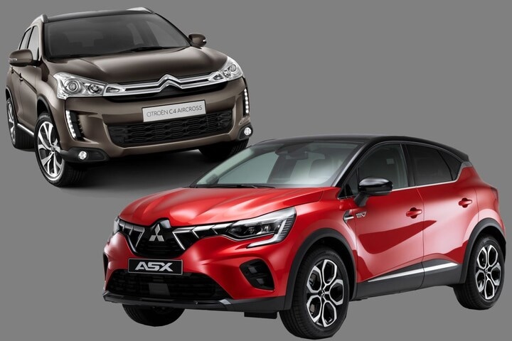 Mitsubishi ASX kloon Citroën C4 Aircross