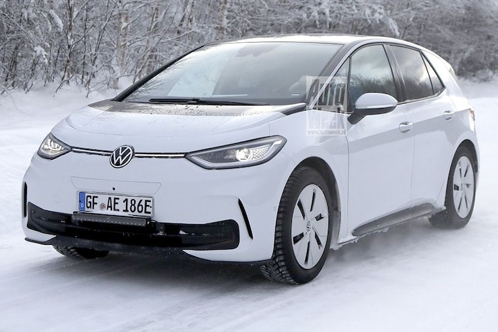 Spyshots Volkswagen ID3 facelift