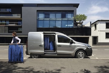 Laden en lossen bestelauto Renault Kangoo