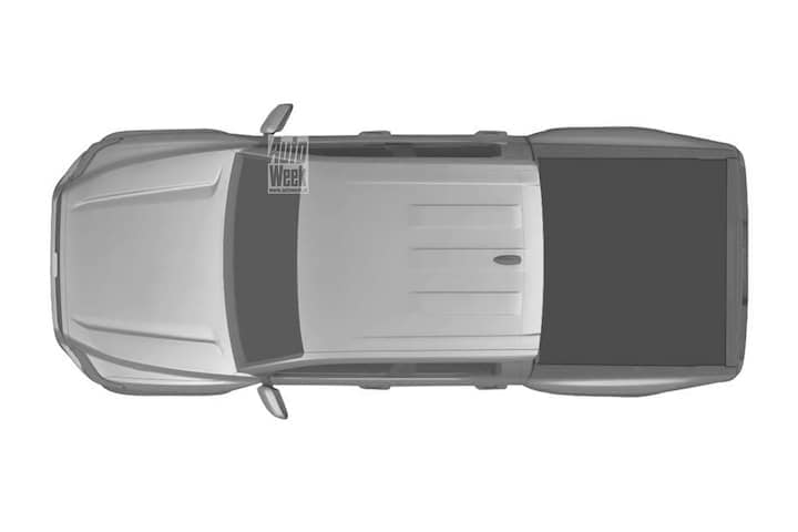 Toyota Tacoma patent