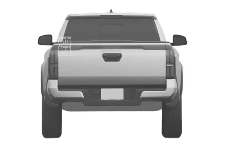 Toyota Tacoma patent