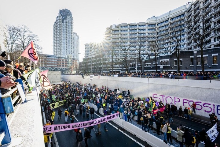 A12 protest