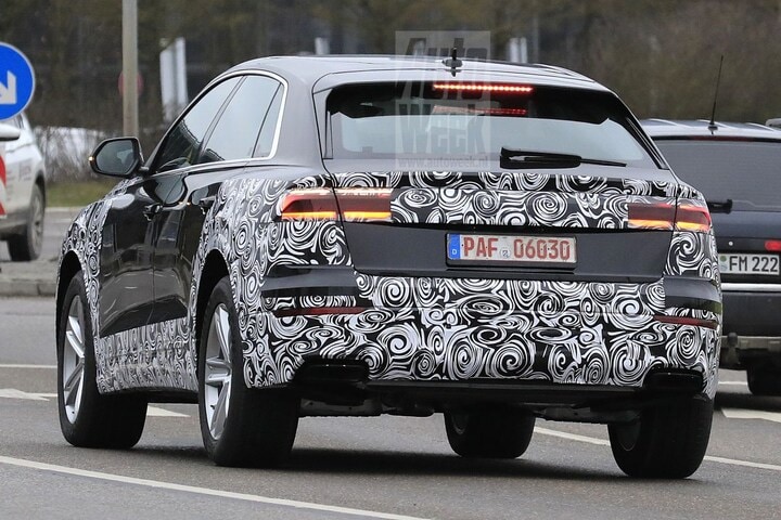 Audi Q8 spyshots