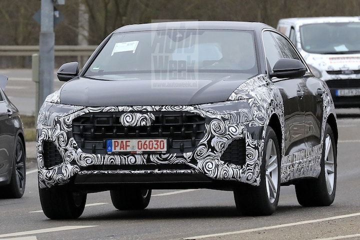 Audi Q8 spyshots