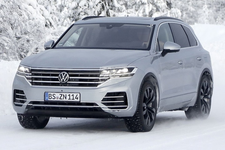 Spyshots Volkswagen Touareg facelift
