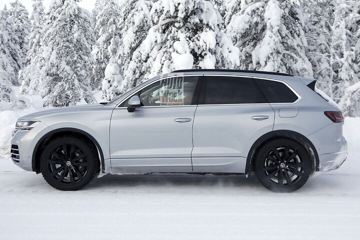Spyshots Volkswagen Touareg facelift