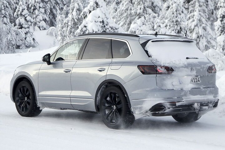 Spyshots Volkswagen Touareg facelift