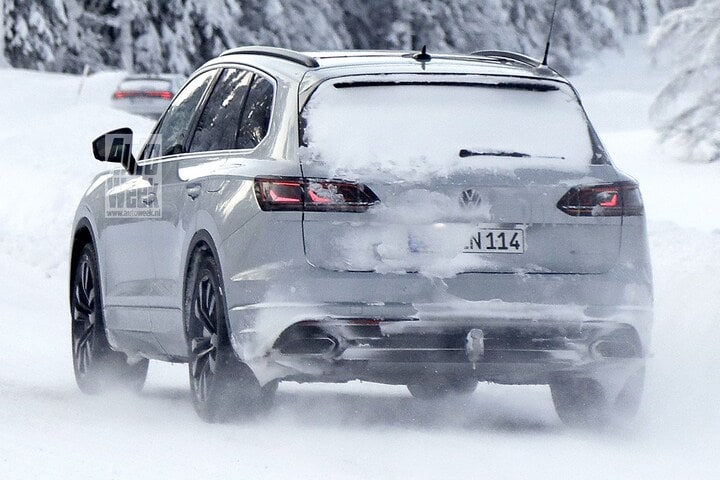 Spyshots Volkswagen Touareg facelift
