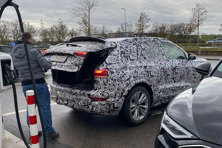 Spyshots Audi Q6 e-tron
