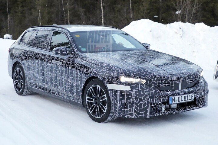 BMW 5-serie Touring spyshots