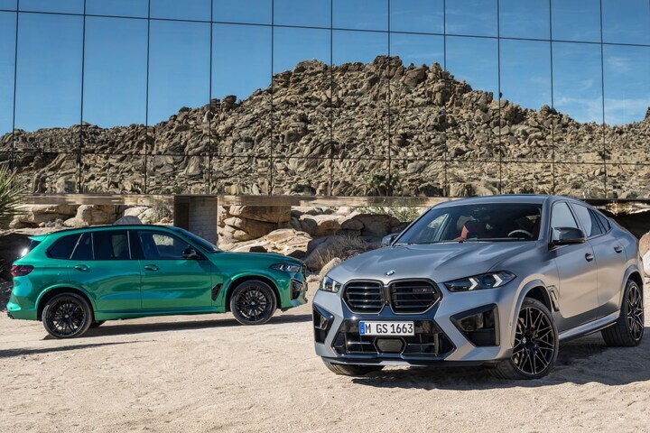 BMW X5 en X6 M Competition
