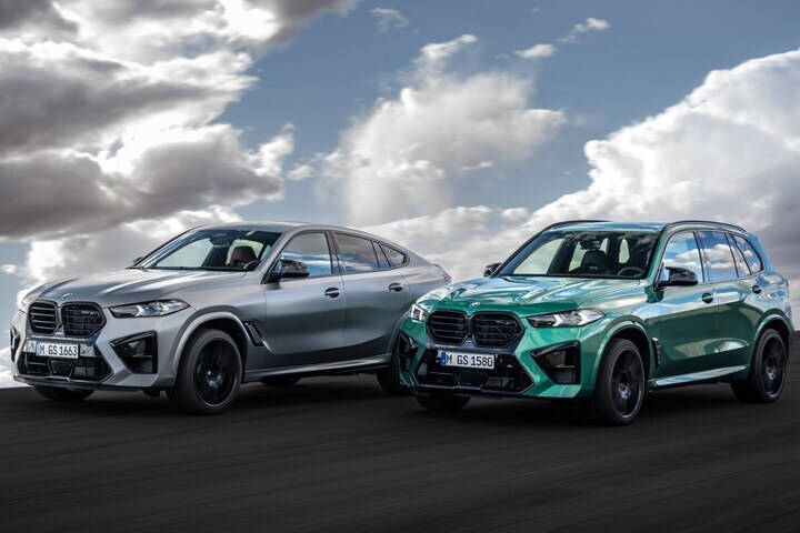 BMW X5 en X6 M Competition