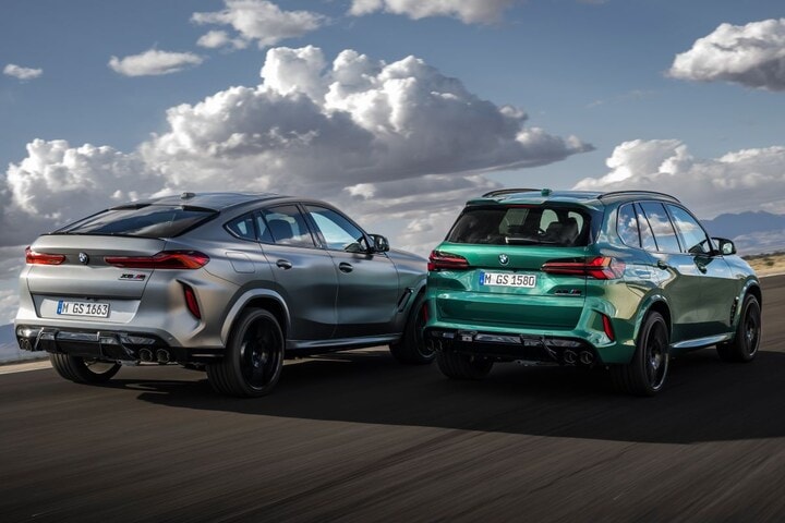 BMW X5 en X6 M Competition