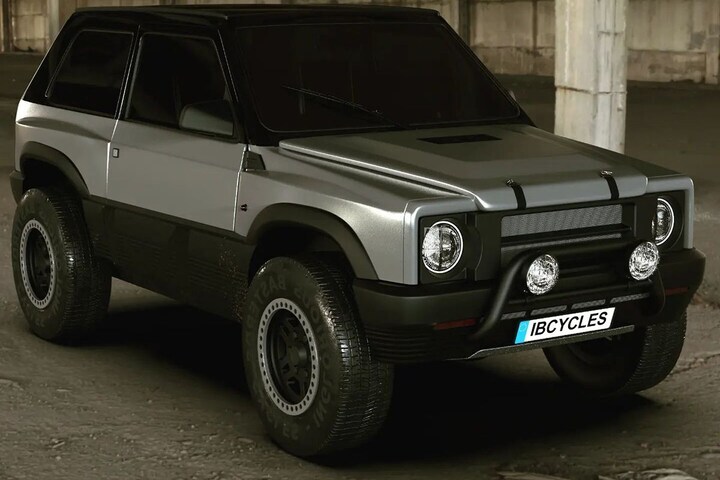 Fiat Panda Inglourious Basterds Cycles