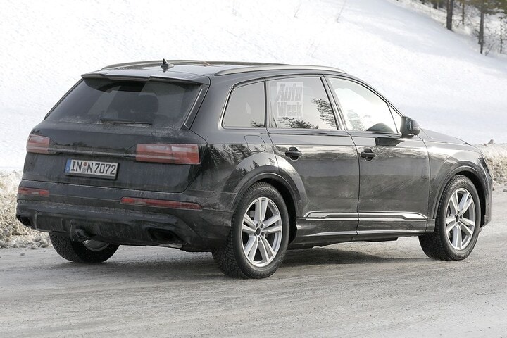 Spyshots Audi Q7